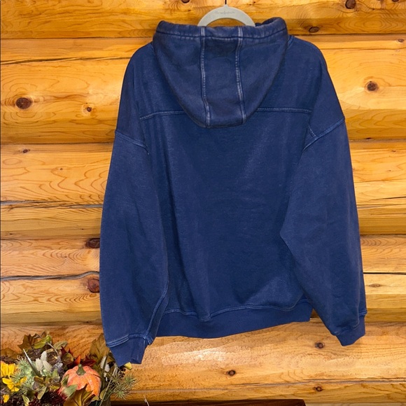 Free People NWT Final Call Hoodie Size Small in Black Grape - Picture 10 of 12